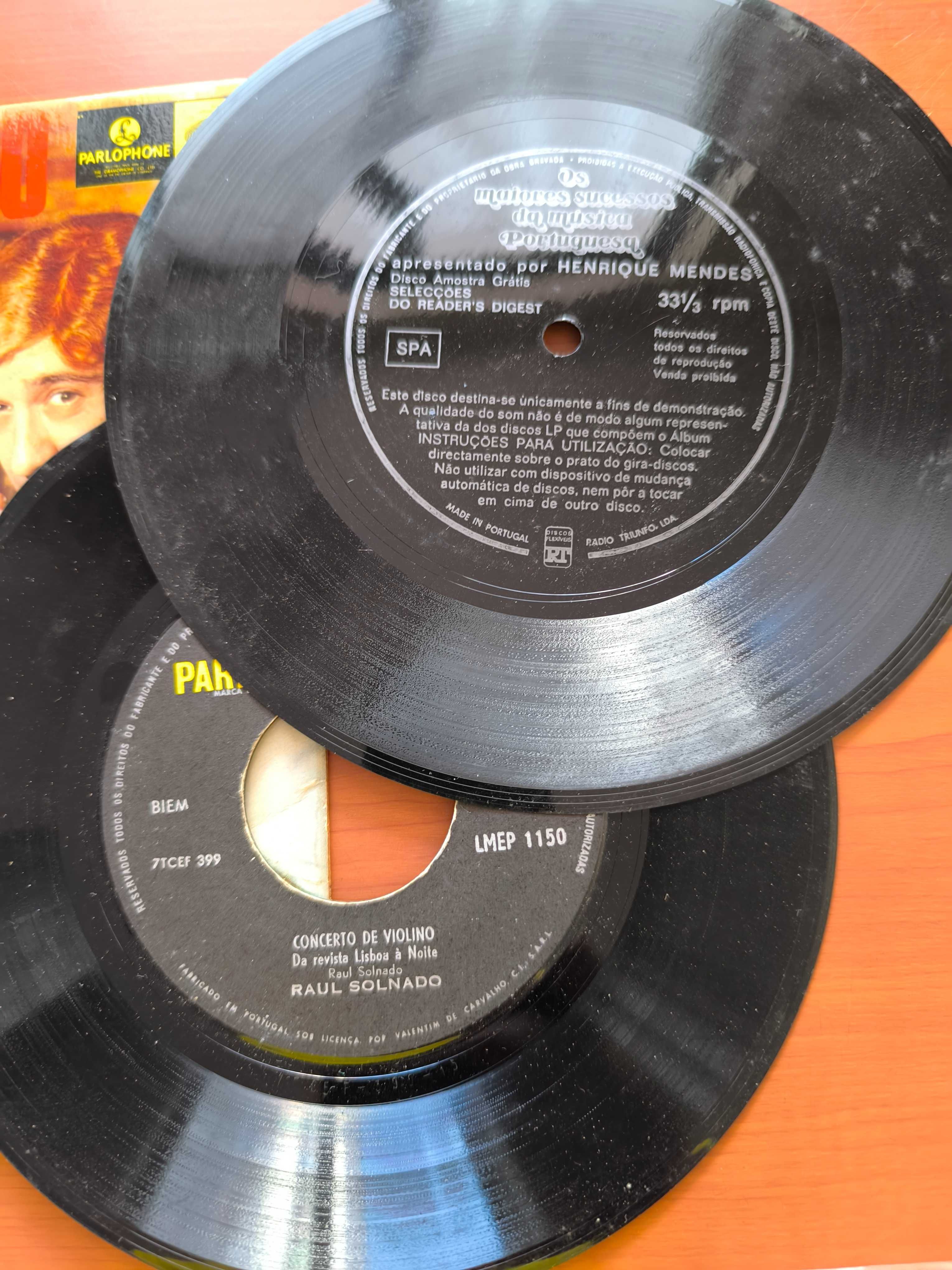 Lote de discos Pequenos Raul Solnado