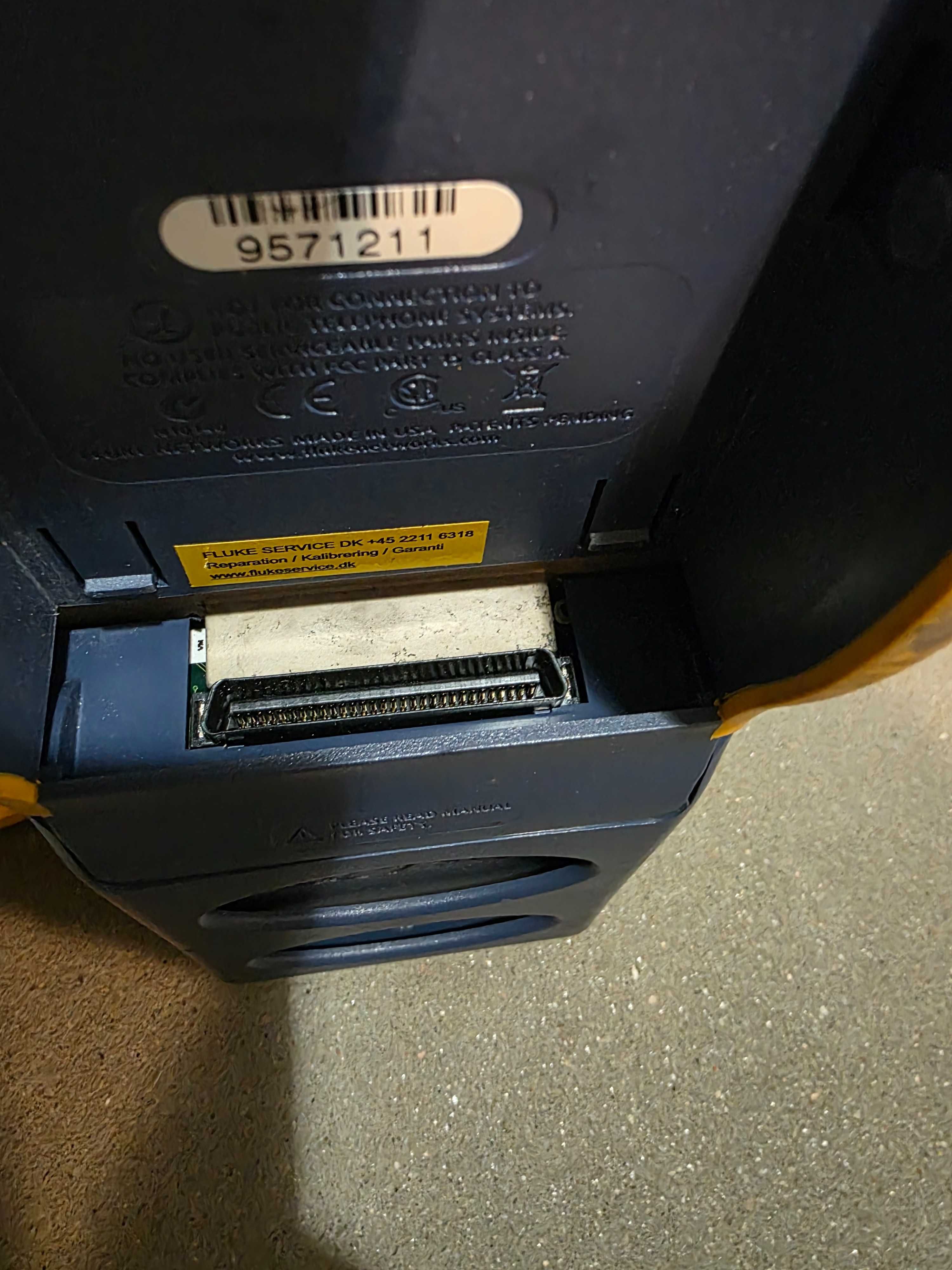 Fluke DTX-1800 Cat 7 900MHZ Analizator kabli Kalibracja