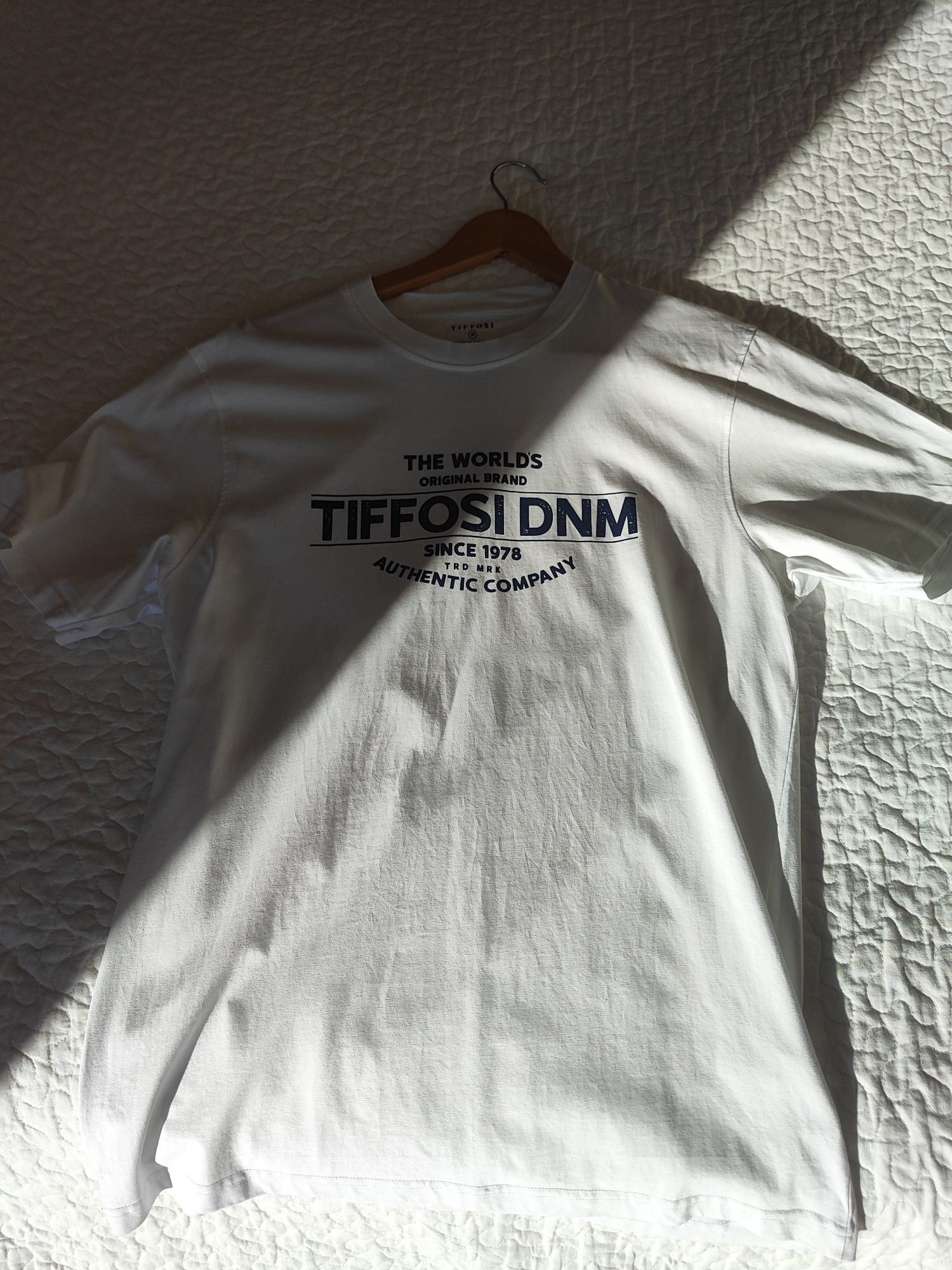 T-shirt branca da Tiffosi