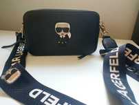 NOWA torebka na ramie Karl Lagerfeld czarna