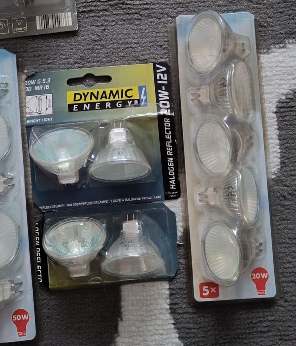 Żarówki halogenowe oczka (80% z Niemiec)