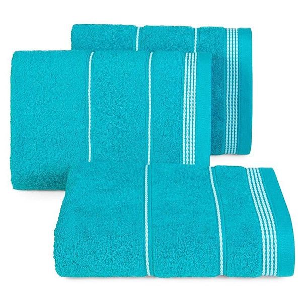 Ręcznik Kąpielowy 50x90 Bawełniany Frotte Mira 08/500 g/m2 Turkusowy