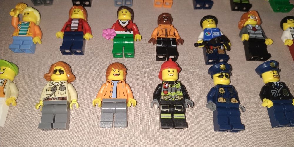 Оригінальні вживані мініфігурки Lego city та інші