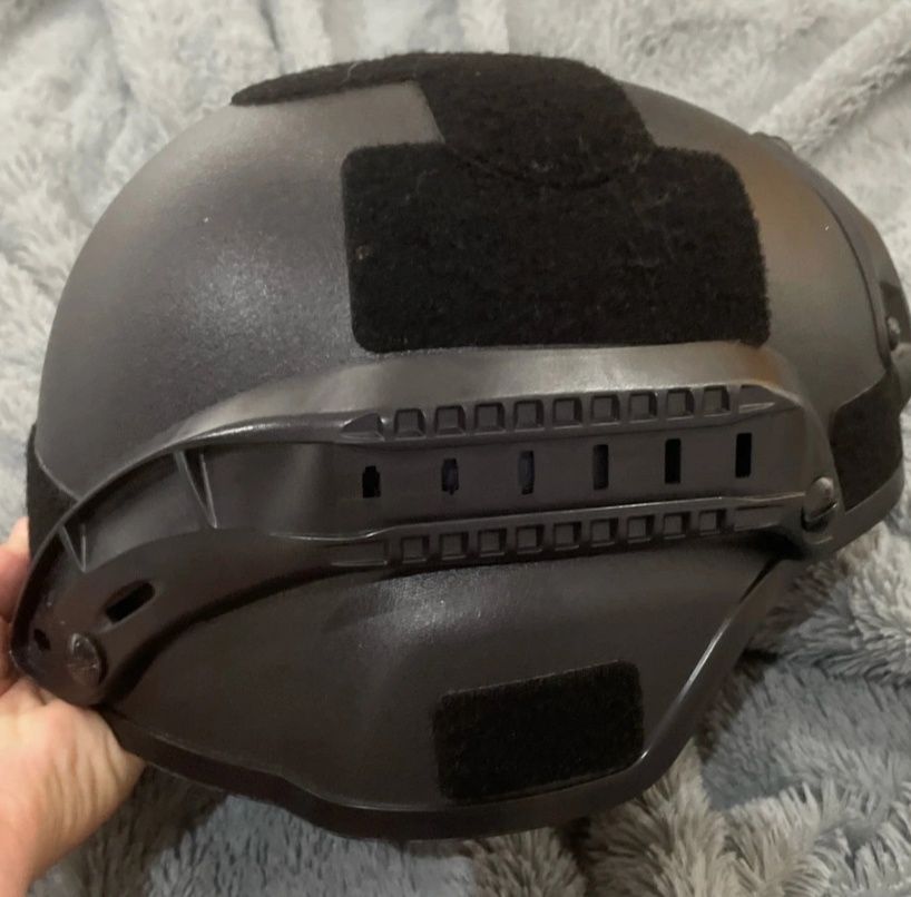 Capacete airsoft preto