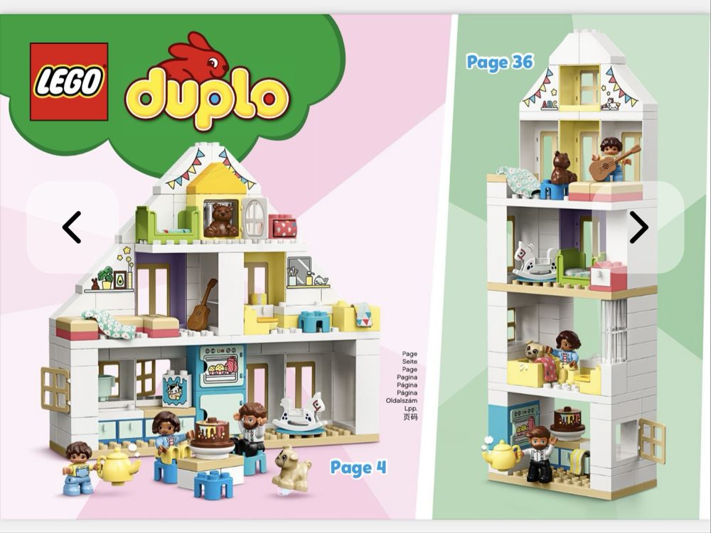 Lego duplo 10929 будинок (129шт)