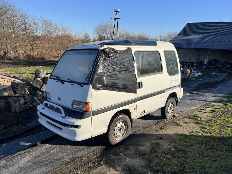Subaru Libero E12 4wd Mini busik wyprawowka Replika Bulik