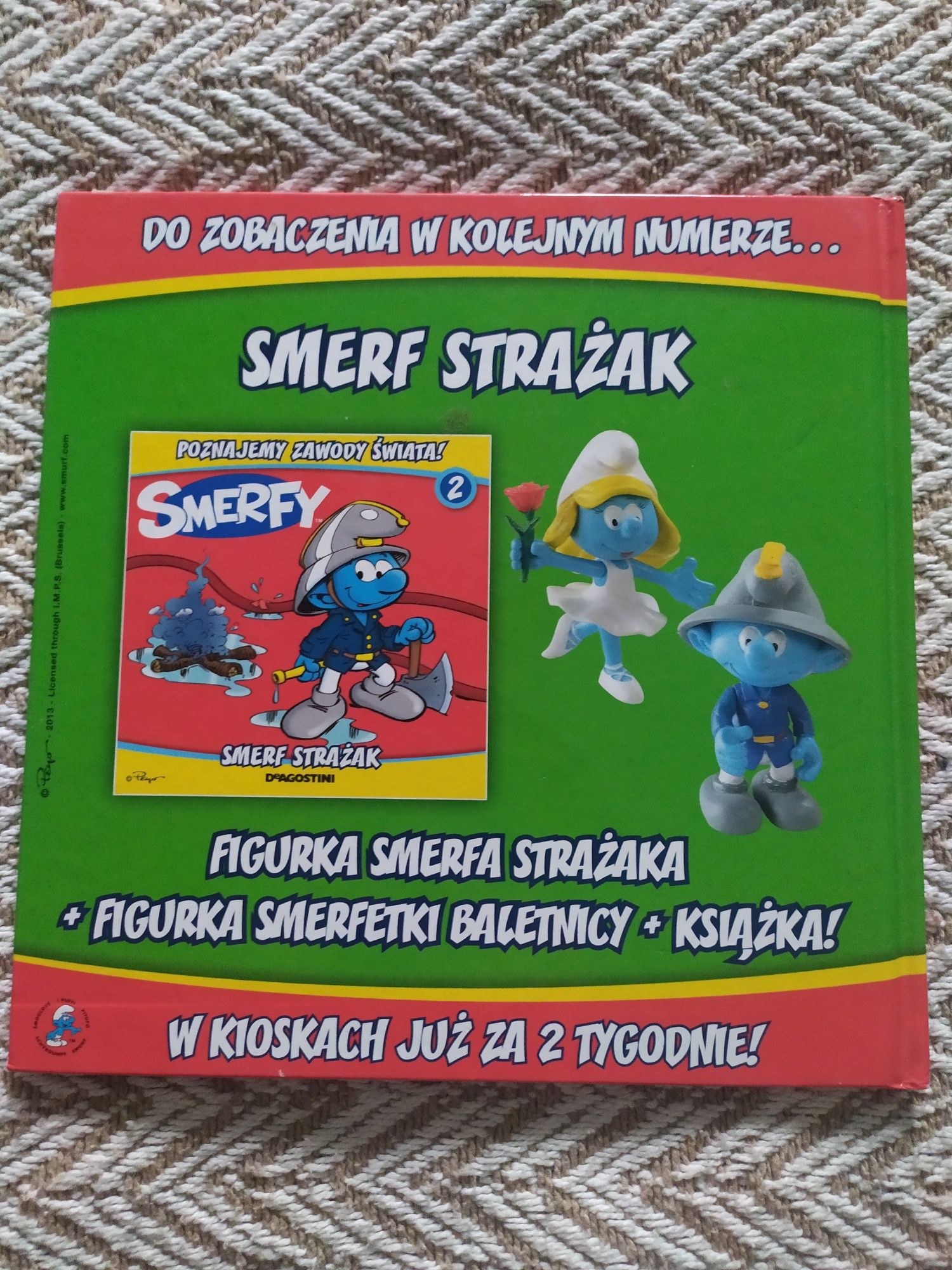 Smerf kucharz z serii De Agostini