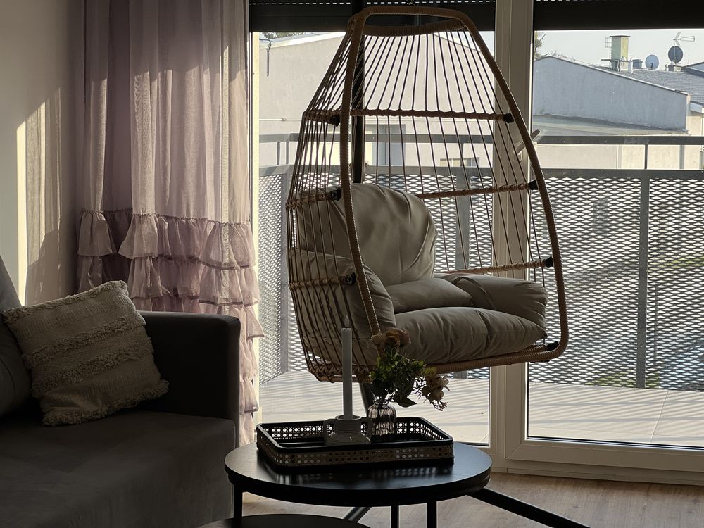 Nowy, przytulny apartament 2 pokojowy  z miejscem parkingowym na doby