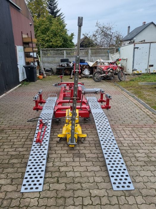 Rama blacharska plyta UNICAR MAXI BENCH plus przystawki