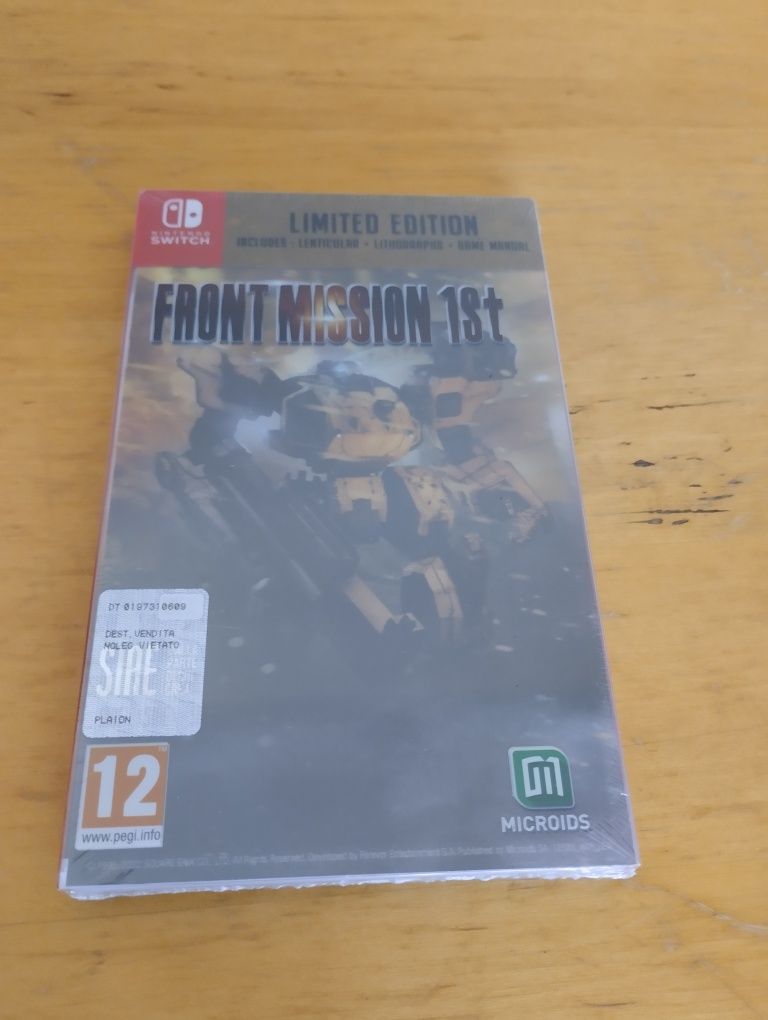 Front Mission 1st Remake Limited Edition Nintendo Switch NOWA