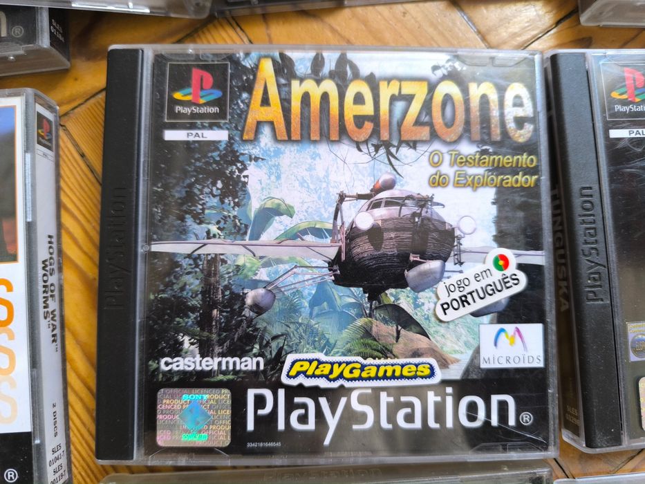 Jogo PS1 Amerzone