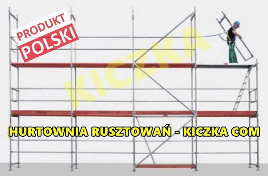 RUSZTOWANIA Typ BAUMANN Plettac Rusztowanie Fasadowe 244m2 - HURTOWNIA