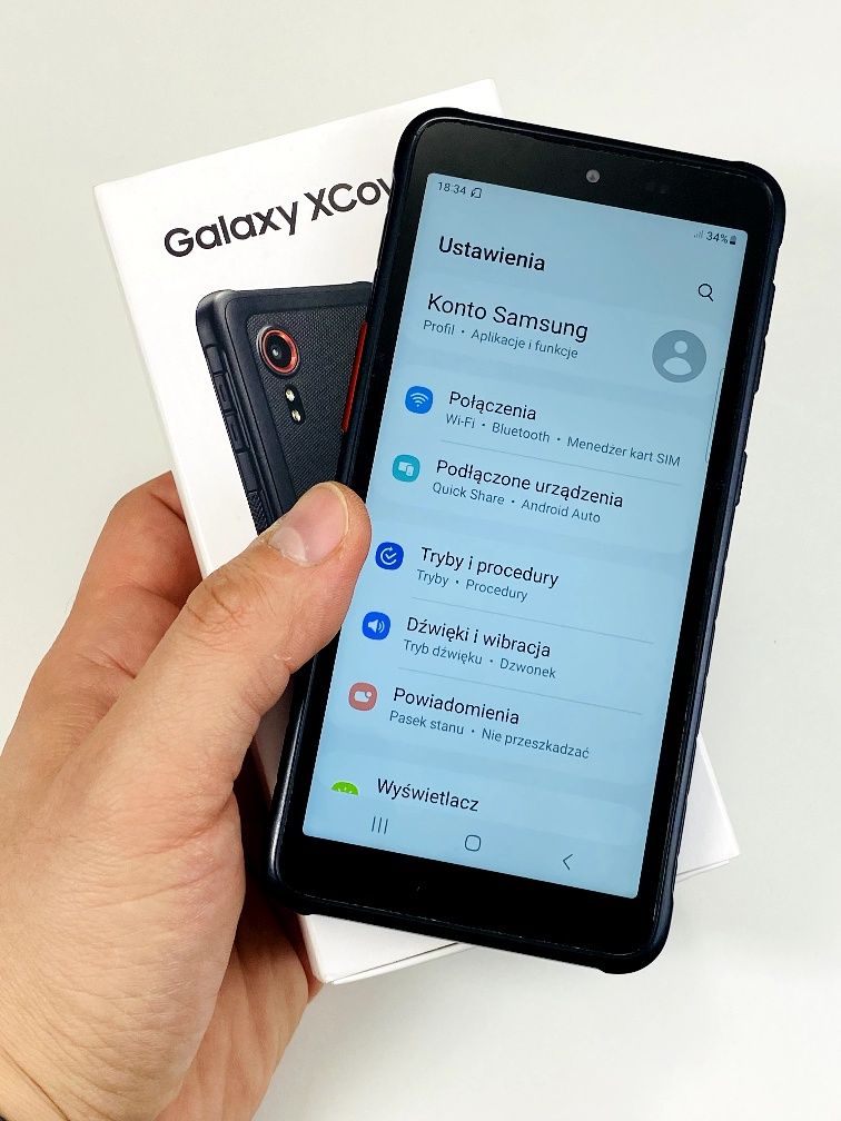 Samsung Galaxy Xcover 5, ip68 GW12MSC, telefon do zadan specjalnych