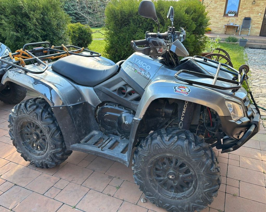 Kymco mxu 465 pług hak wyciagarka