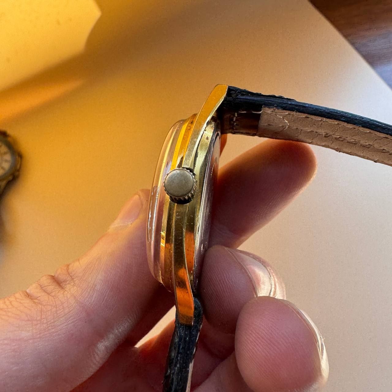 Zegarek Wostok Murzynek Pozłacany 17 Jewels