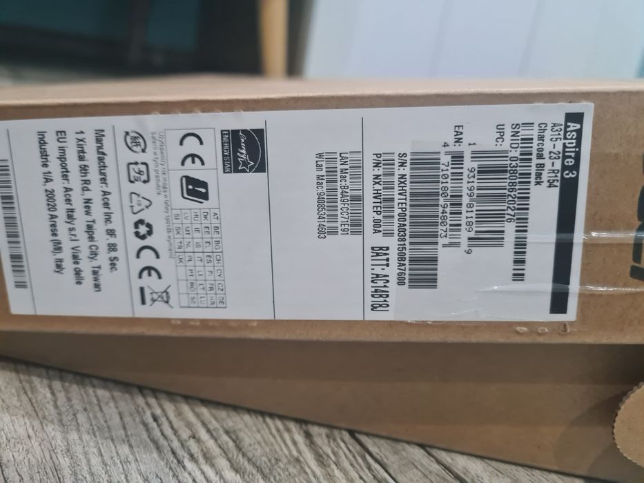 Laptop AcerAspire 3+ torbana laptopa(bez paska)