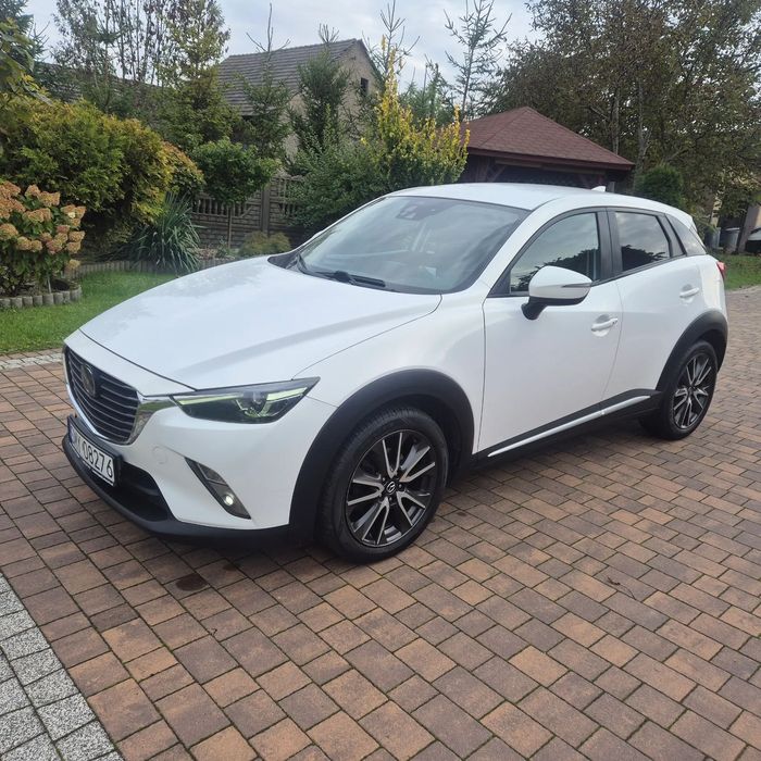 Mazda CX-3 100%Bezwypadkowa,Kamera,LED, Biała PERŁA