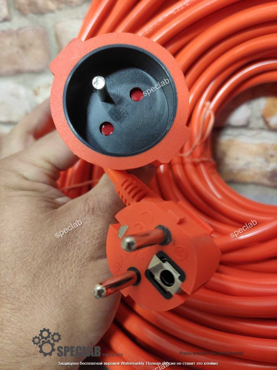 Przedłużacz ogrodowy PO-130 30M 3x2,5mm²