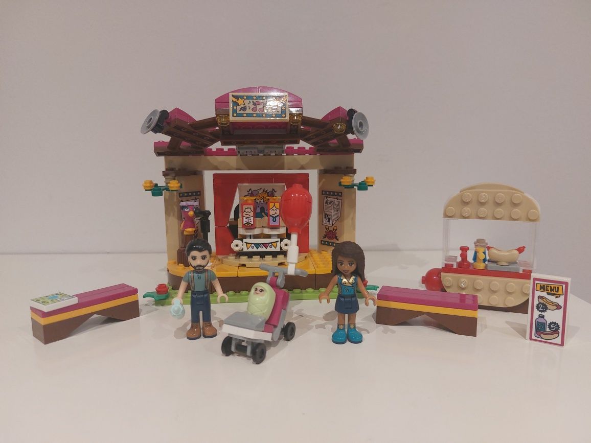 Klocki lego friends 41334 Pokaz Andrei w parku