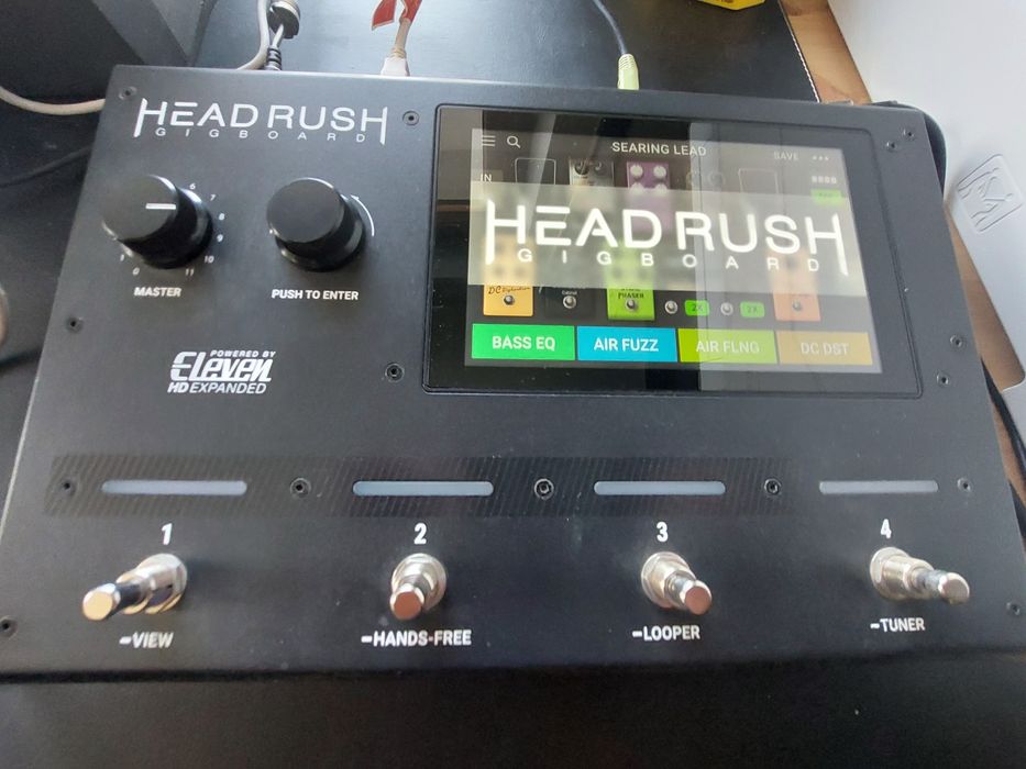 Headrush Gigboard multiefekt gitarowy, looper, midi,  Zamiana