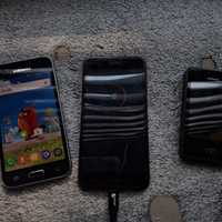 Zestaw telefonów 3 sztuki Samsung Huawei Nokia