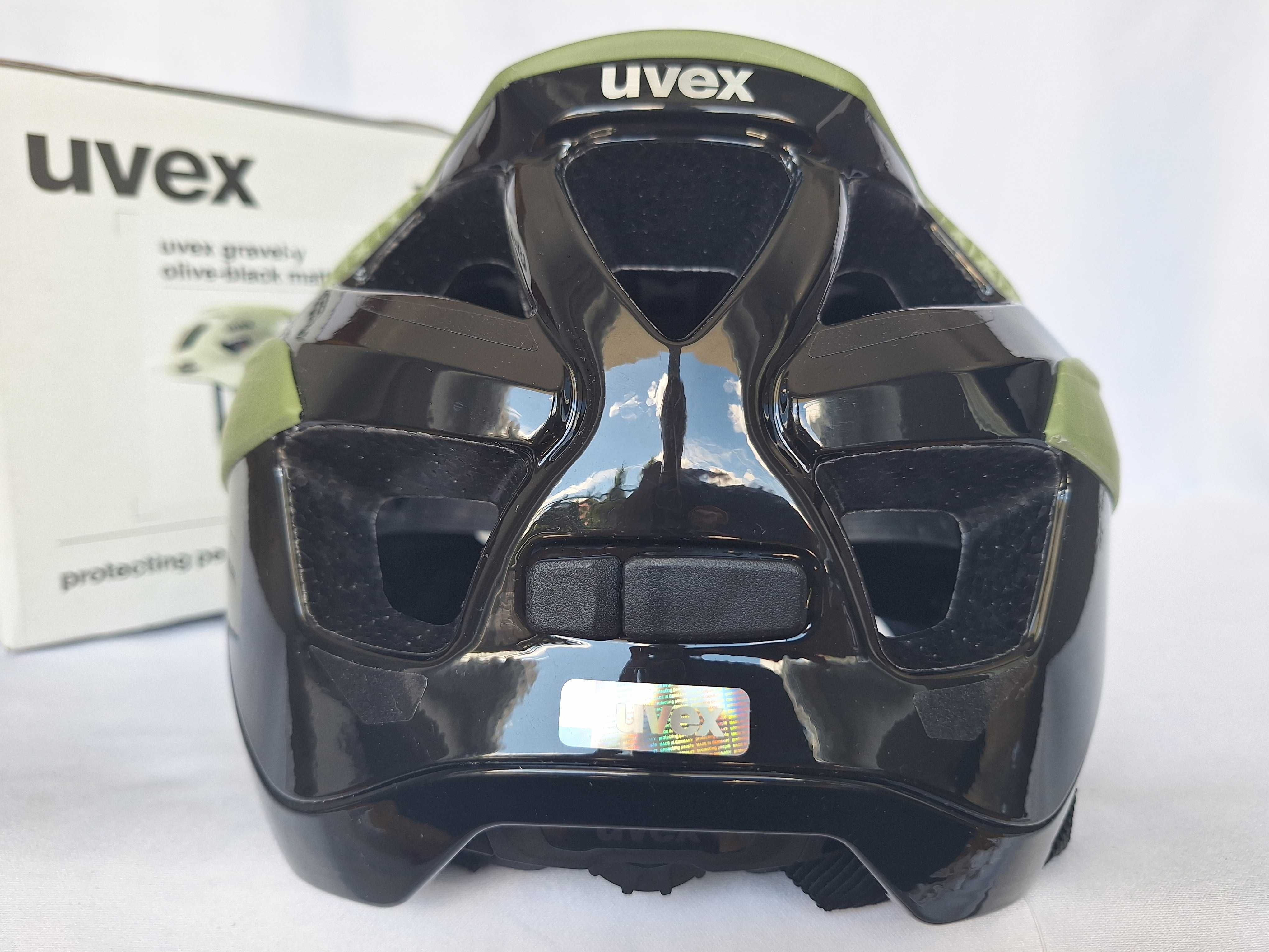 Kask rowerowy Uvex Gravel-Y Olive Black Mat L 56-61cm