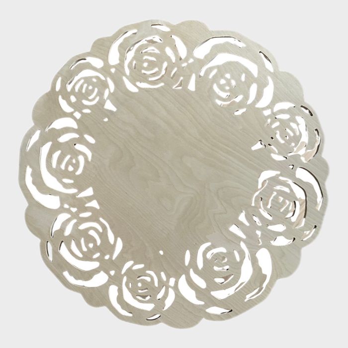 designerski stolik różany