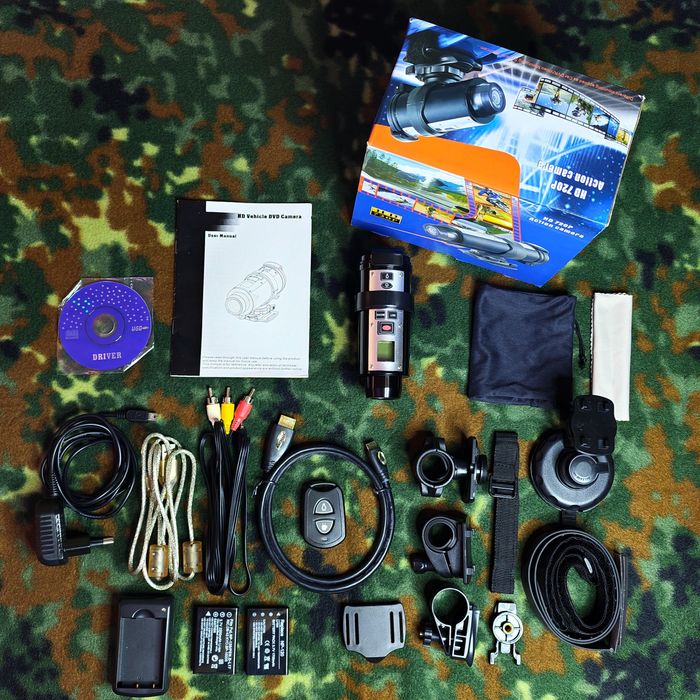 Sportowa kamera ,,Posejdon" HD 720P