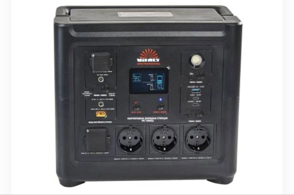 Портативна зарядна станція Vitals Professional PS 1000qc