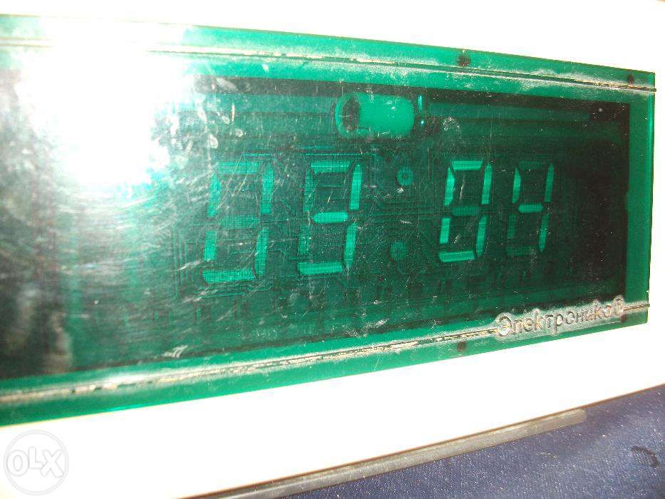 Годинник Електроніка 6 Раритет  вакуумно-люмінісцентним індикатор