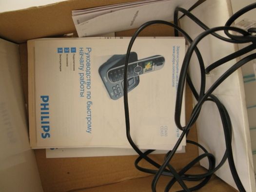 Радиотелефон Philips CD-655 c автоответчиком. DECT