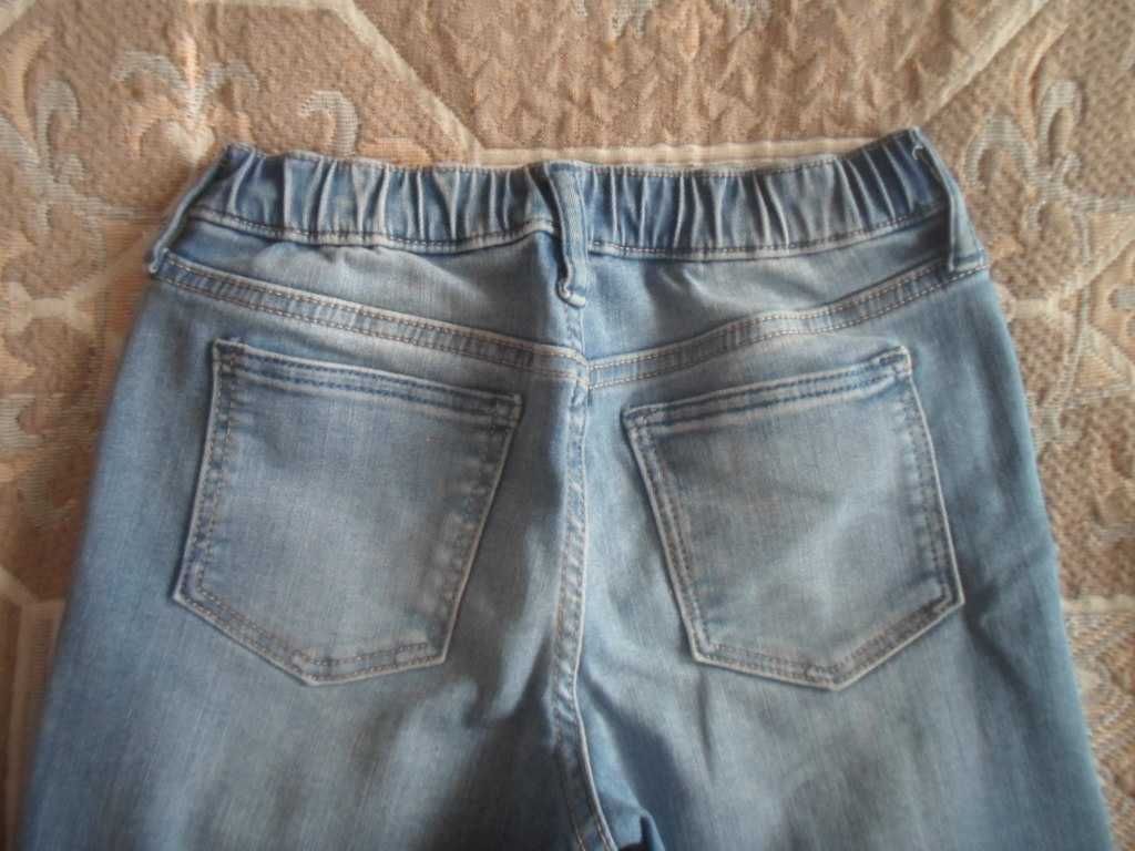Джинсовые брюки H&M 6-7 лет, в идеале