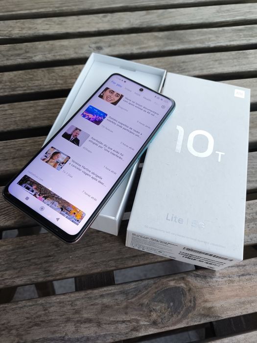 Smartphone Xiaomi Mi 10 T Lite 5G, 128GB, 6GB RAM, Rose Gold Beach