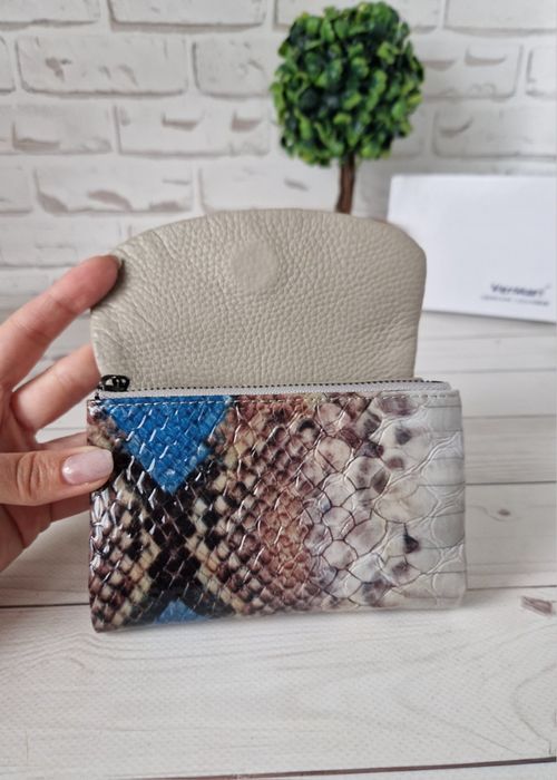 Кожаный женский кошелек,гаманець шкіряний жіночий невеликий,гаманець