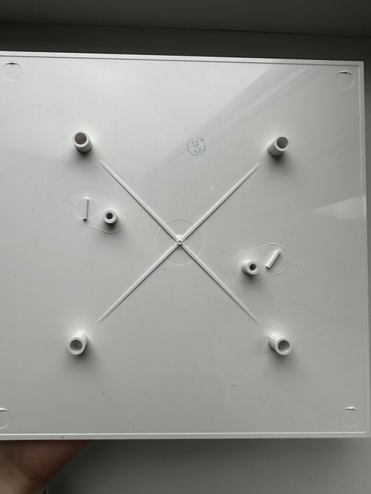 Декоративна  панель Вентс для вентилятора ФП 160 Плейн білий