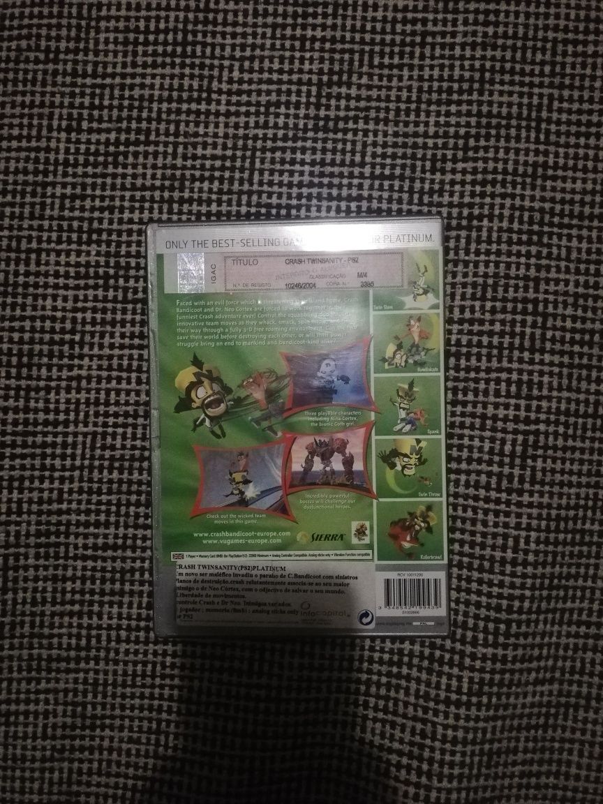 Jogo ps2 crash twinsanity
