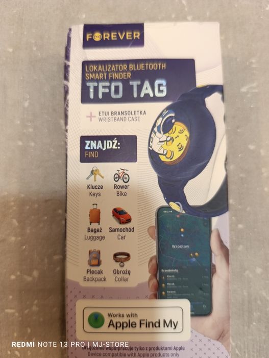 Lokalizator Bluetooth na klucze bagaż plecak