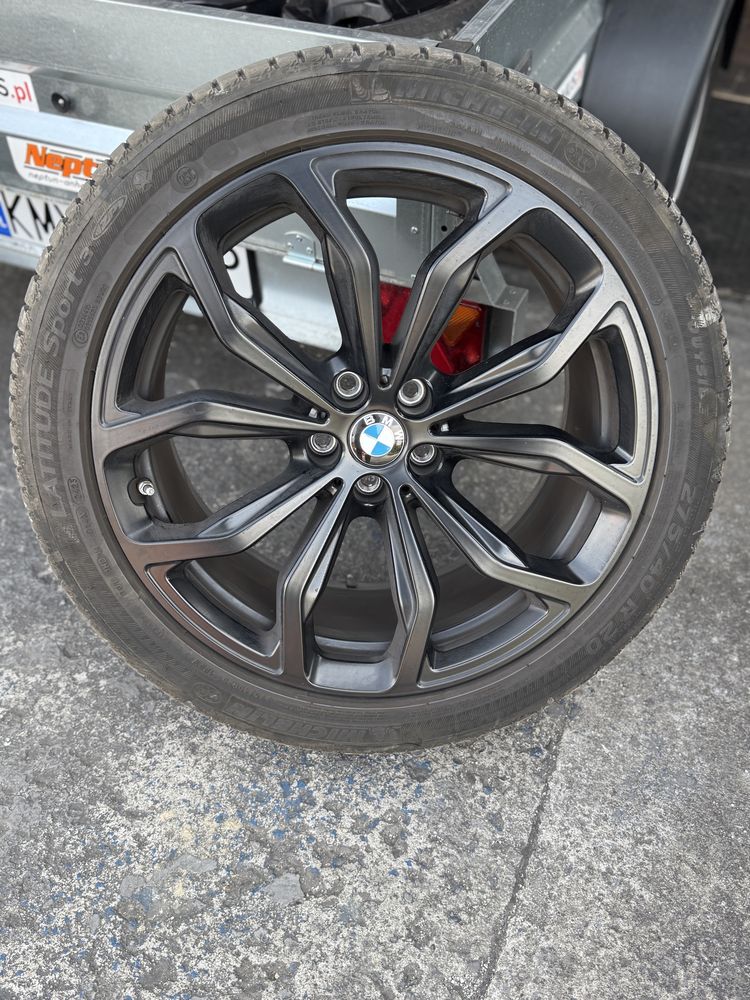 Koła felgi czarne BMW X3 20” letnie