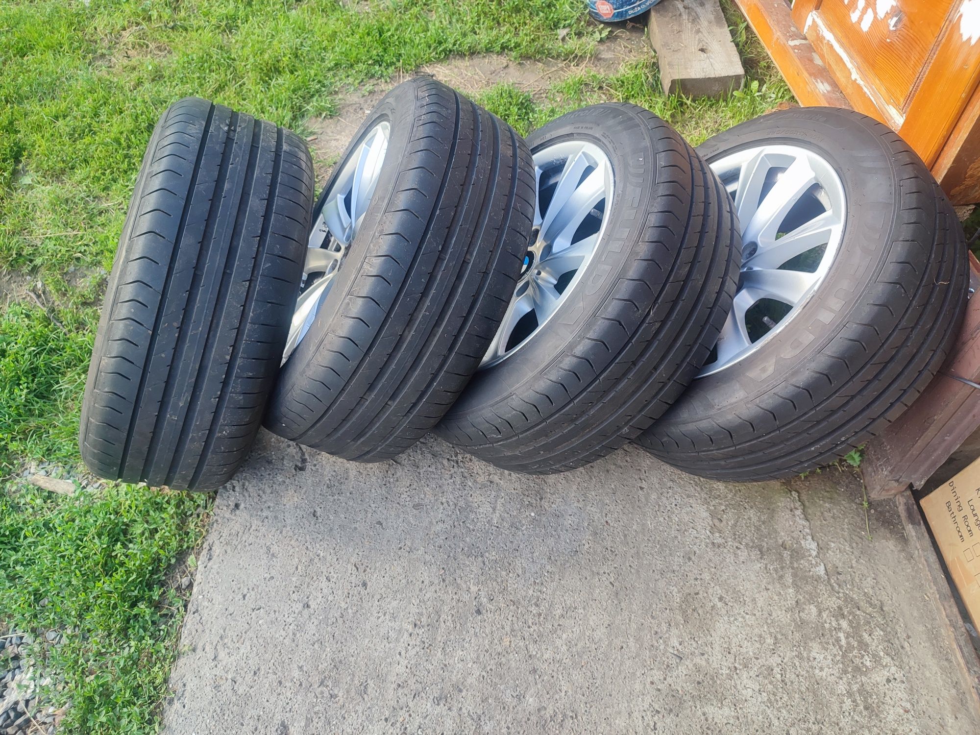 4 x opony 225/55R17 FULDA SPORTCONTROL 2 z felgami 17