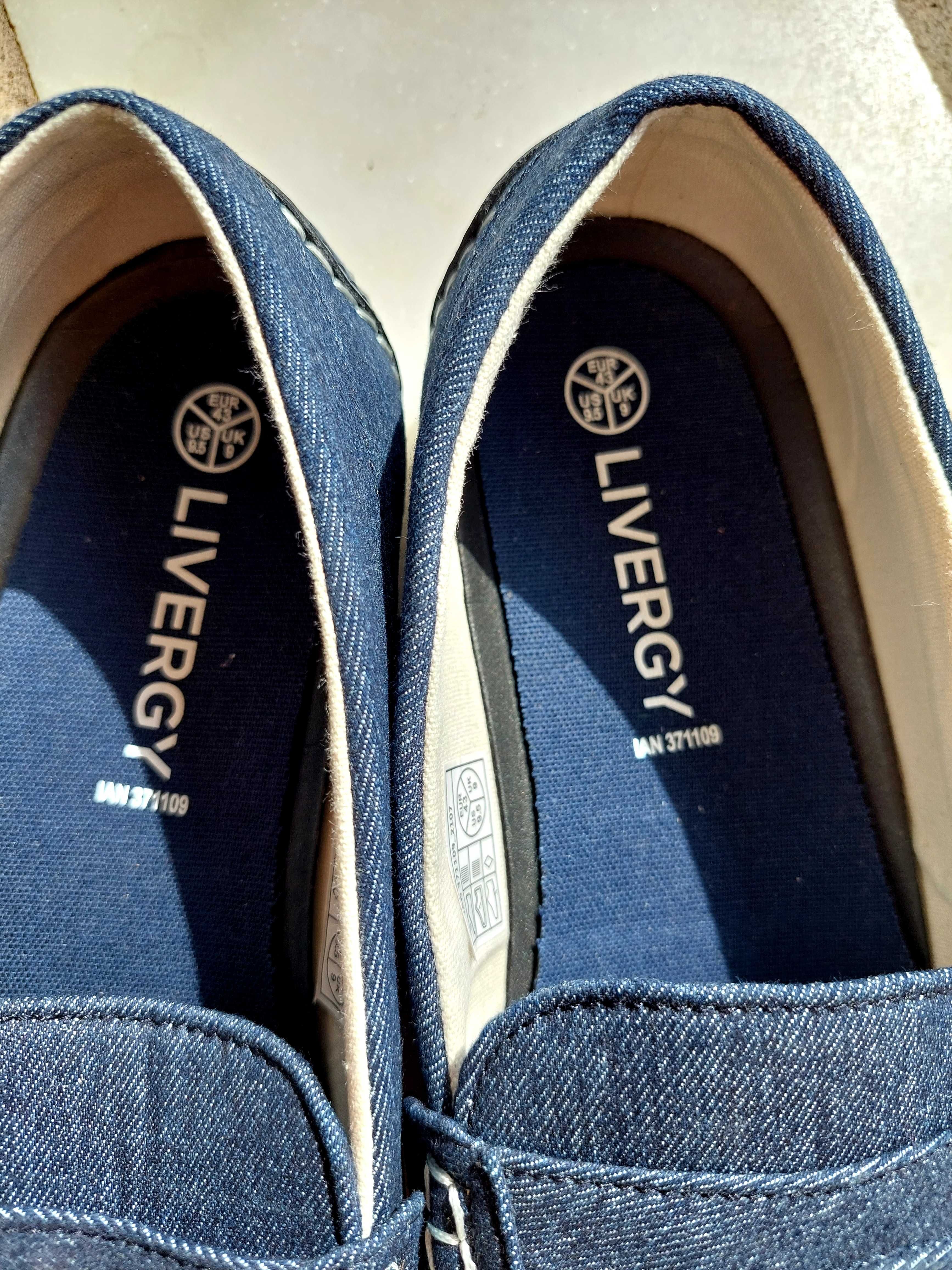 Mocassins de Homem em ganga