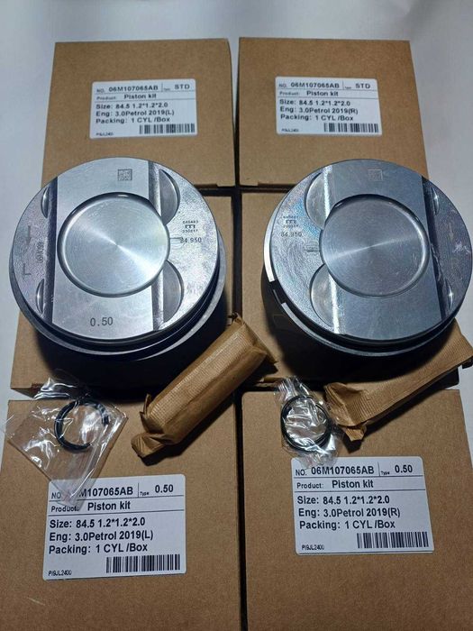 Поршнева група AUDI VW 3.0T V6 06M107065AB +0.50   06M107066AB +0.50