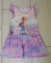 Sukienka H&M Frozen Elza i Anna 110/116 na 4-6 lat