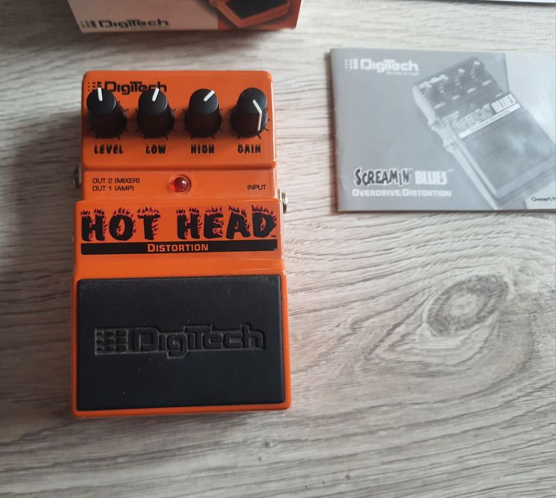 Digitech DHH Hot Head Analog Distortion gitara elektryczna