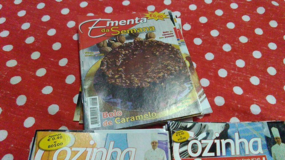 40 revistas de culinária