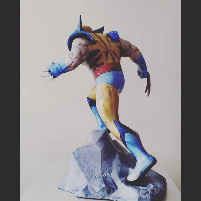Diorama Woverine - Produto artesanal