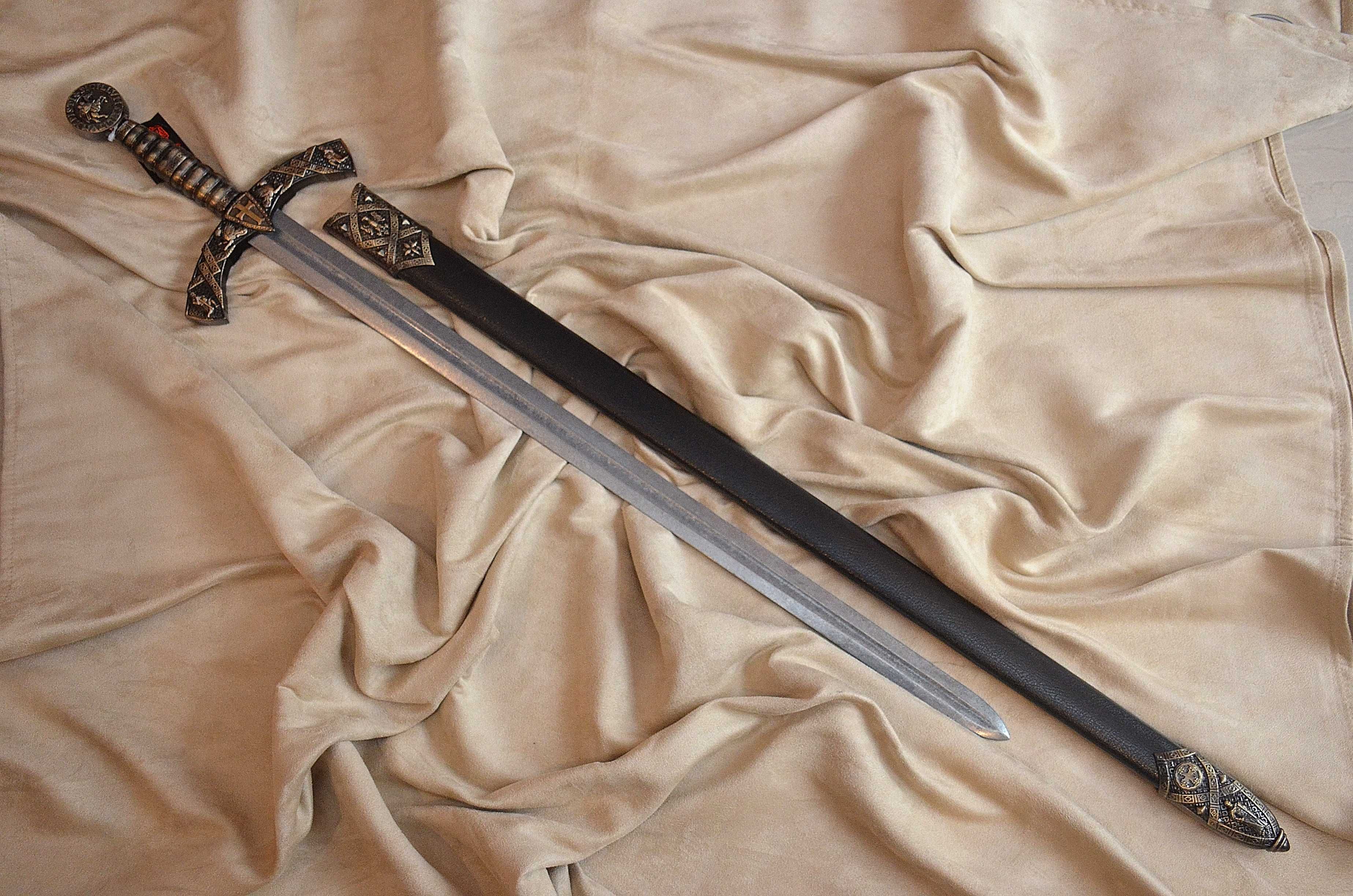 Replika broni Miecz Templariuszy z pochwą, Denix 4163/N