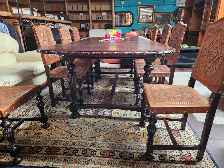 Mesa antiga estilo Holandês - Extensível - Muito bom estado geral