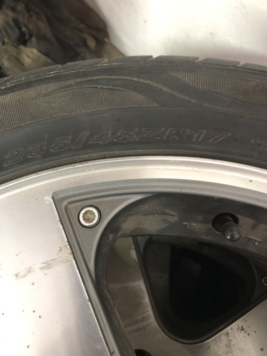 Колеса в зборі фольксваген R17 5/100