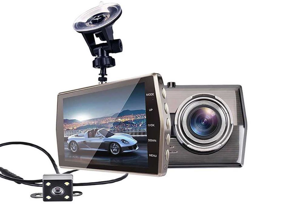 Kamera samochód full HD wyświetlacz LCD cofanie wideorejestrator 10094