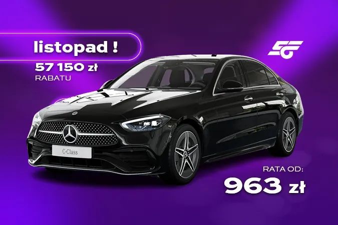 Mercedes-Benz Klasa C AMG Advanced Plus | Martwe pole | KEYLESS-GO | LISTOPAD